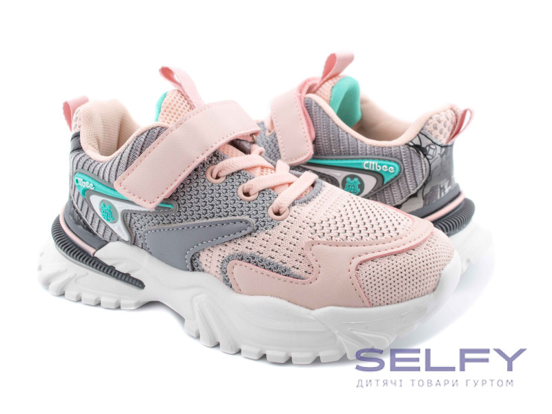 Кросівки дитячі Clibee L-601A pink 32-37, Фото 1