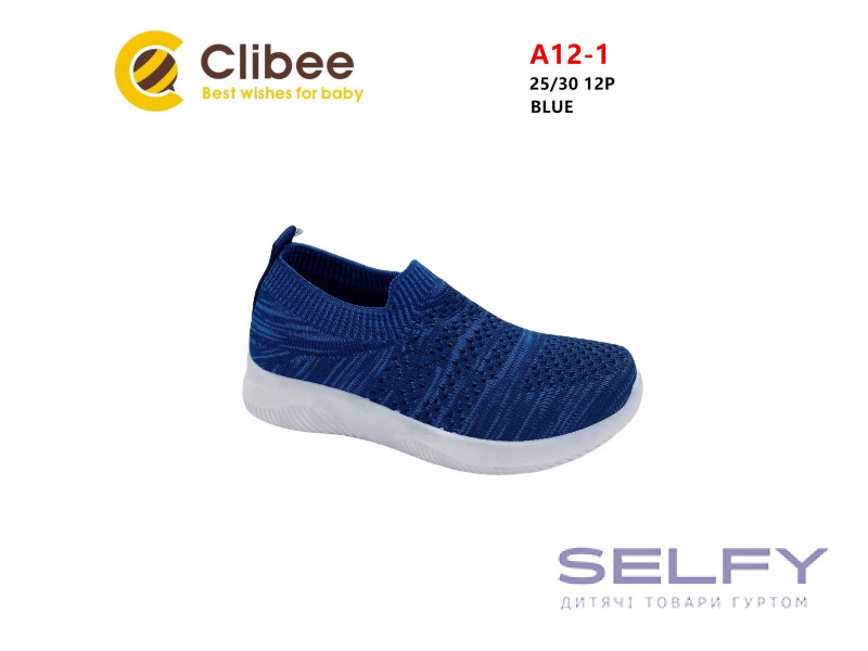 Кросівки дитячі Clibee A12-1 blue 25-30, Фото 1