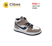 Хайтопы детские Clibee P693-1 khaki 32-37