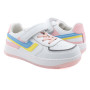 Кроссовки детские Clibee L509 white-pink 30-37