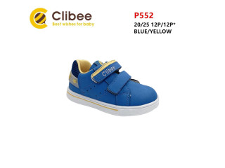 Кроссовки детские Clibee P552 blue-yellow 20-25