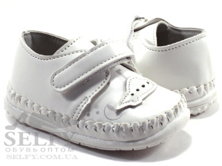 Пінетки дитячі Apawwa F91 білий 17-20