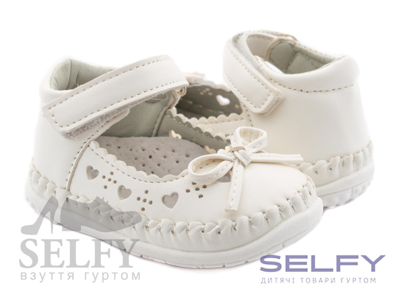 Пинетки детские Apawwa F94 white 17-20, Фото 1