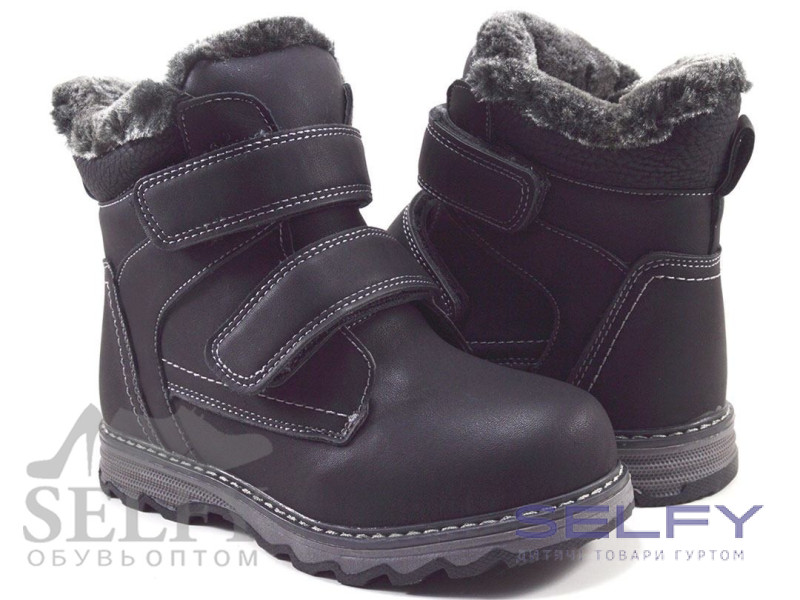 Ботинки детские Apawwa J79 black 32-37, Фото 1