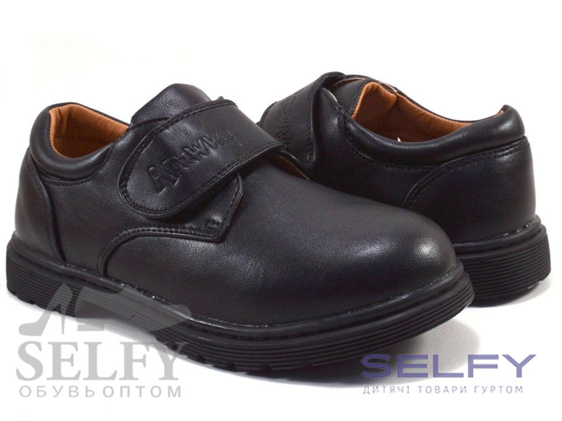 Туфли детские Apawwa A162 black 31-36, Фото 1