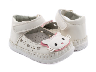 Пинетки детские Apawwa F100 white 17-20