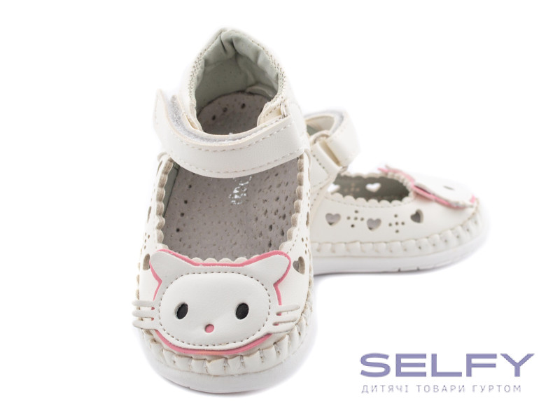 Пинетки детские Apawwa F100 white 17-20, Фото 3