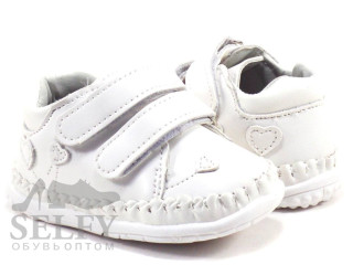 Пинетки детские Apawwa F105 white 17-20