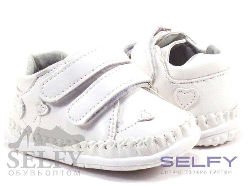 Пинетки детские Apawwa F105 white 17-20, Фото 1