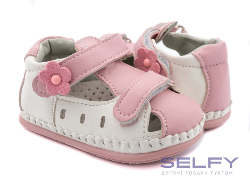 Пинетки детские Apawwa F106 pink 10-13, Фото 1