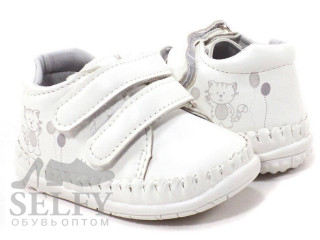 Пінетки дитячі Apawwa F201 white 17-20