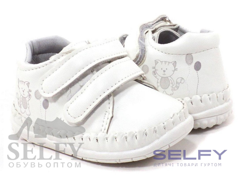 Пінетки дитячі Apawwa F201 white 17-20, Фото 1