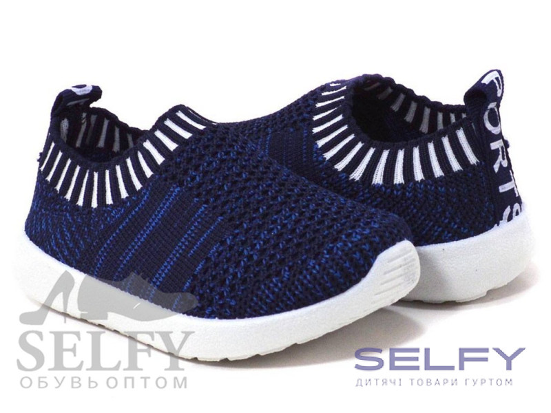 Кроссовки детские Apawwa ZC24 navy 19-24, Фото 3