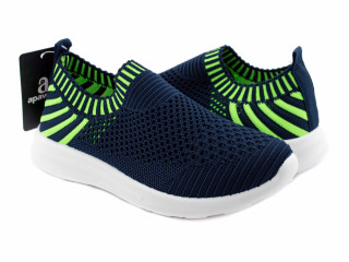 Кроссовки Apawwa ZC46-5 black-green 19-24