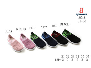 Кросівки  Apawwa ZC48 navy-red 31-36