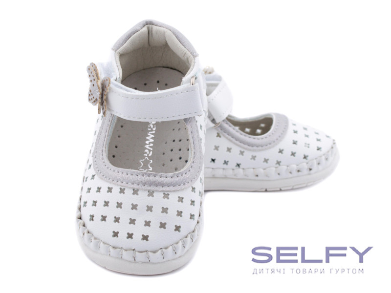 Пінетки літні дитячі Apawwa FC39 white 17-20, Фото 3