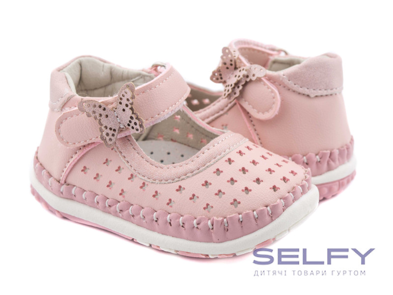 Пінетки літні дитячі Apawwa FC39 pink 17-20, Фото 1