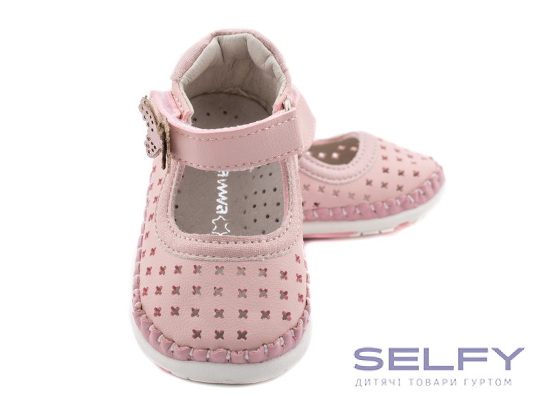 Пінетки літні дитячі Apawwa FC39 pink 17-20, Фото 3