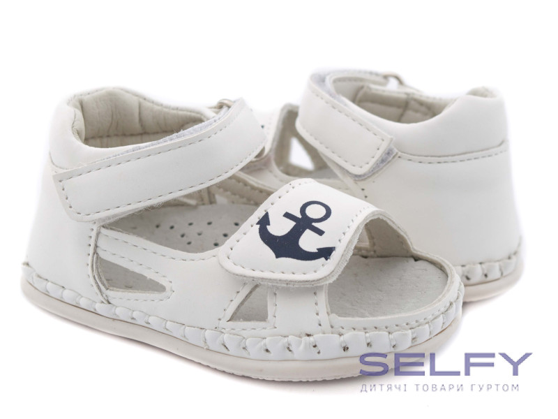 Пінетки літні дитячі Apawwa FX84 white 17-20, Фото 1