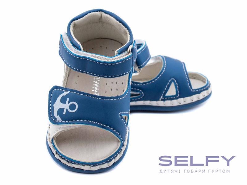 Пінетки літні дитячі Apawwa FX84 blue 17-20, Фото 3