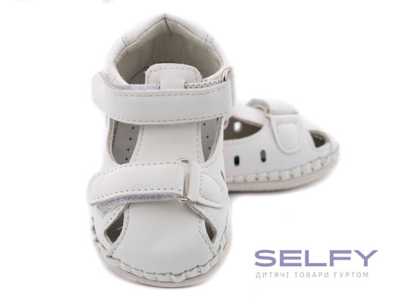 Пінетки літні дитячі Apawwa FX85 white 17-20, Фото 3