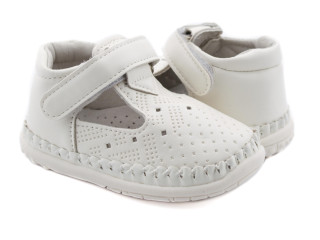 Пінетки літні дитячі Apawwa FC19-13 white 17-20