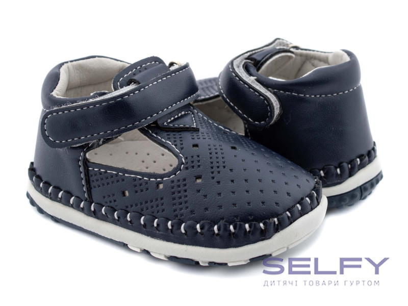 Пінетки дитячі Apawwa FC19-13 navy 17-20, Фото 1