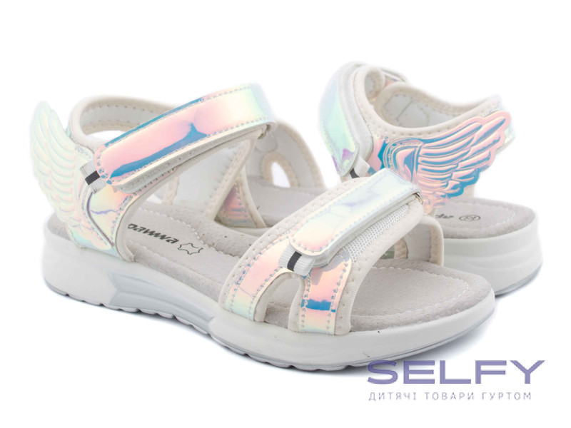 Босоніжки дитячі Apawwa GX411 silver 32-37, Фото 1