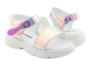 Босоніжки дитячі Apawwa NX130 silver 26-31
