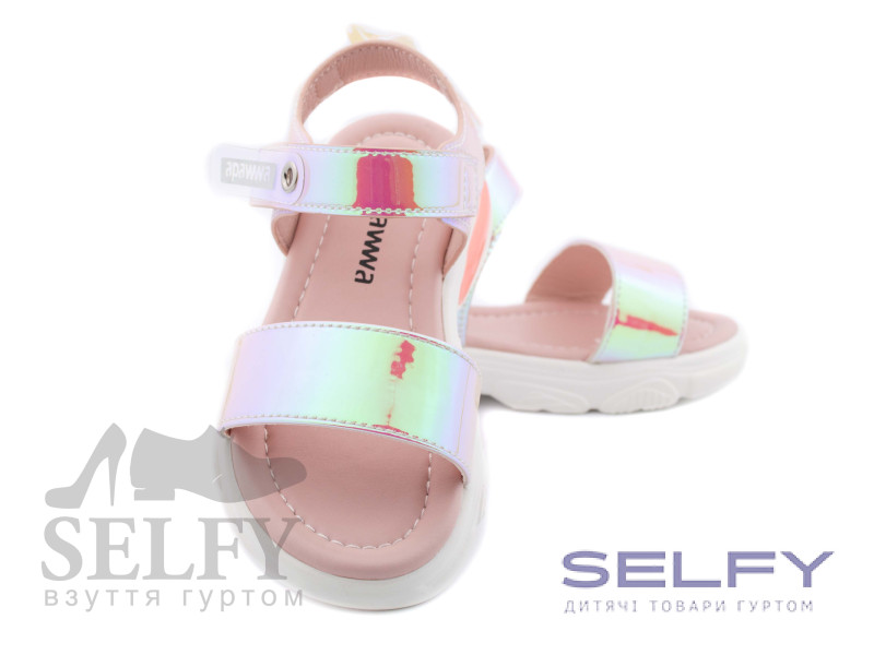 Босоніжки дитячі Apawwa NX131 pink 32-37, Фото 3