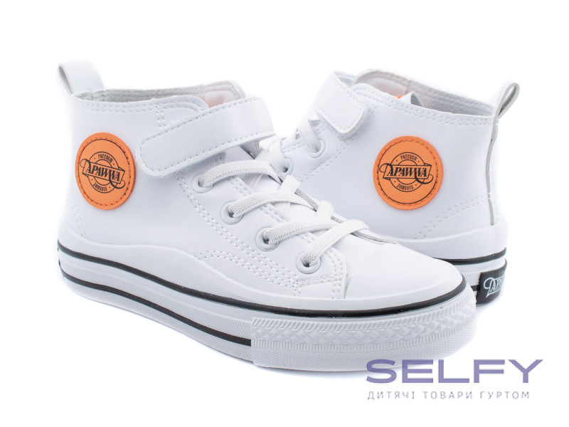 Кеды детские Apawwa R436 white 32-37, Фото 1