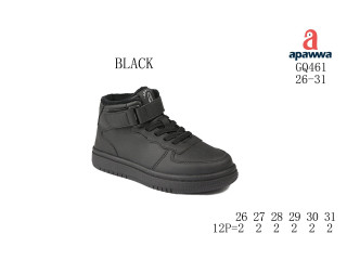 Хайтопи дитячі Apawwa GQ461 black 26-31