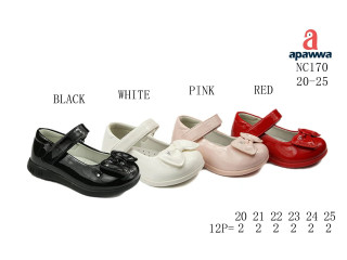Туфли детские Apawwa NC170 red 20-25