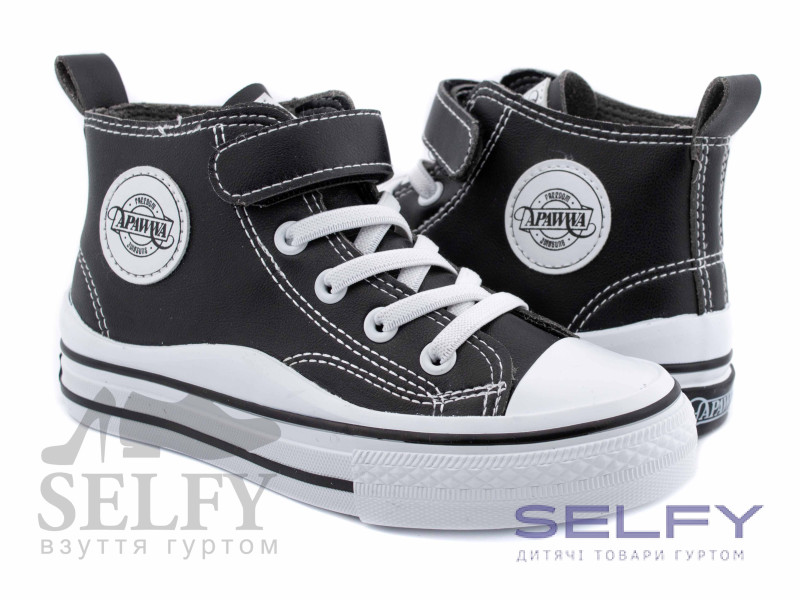 Кеды детские Apawwa RQ435 black 25-30, Фото 3