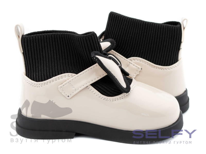 Туфли деми детские Apawwa SQ625 beige 22-27, Фото 3