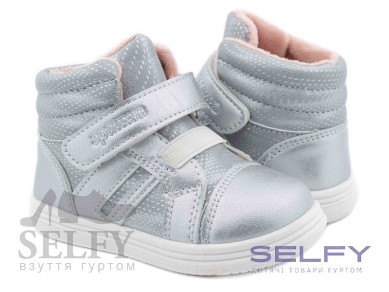 Ботинки детские Apawwa TQ811 silver 21-26, Фото 1