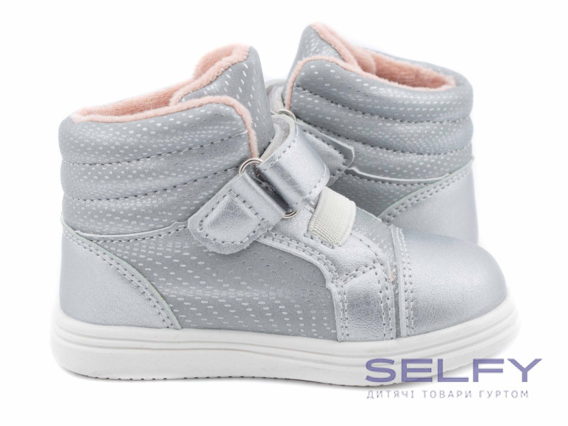 Черевики дитячі Apawwa TQ811 silver 21-26, Фото 3