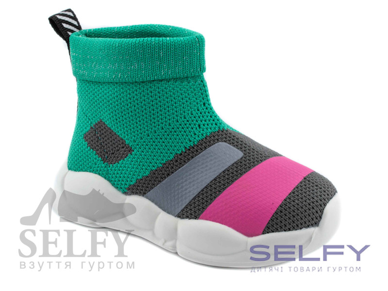 Кросівки дитячі Apawwa NC81 green 21-26, Фото 1