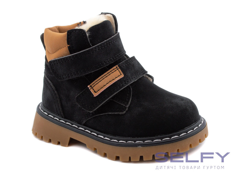 Черевики зимові Apawwa TD315 black 32-37, Фото 1