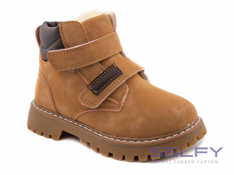 Черевики зимові Apawwa TD315 camel 32-37, Фото 1