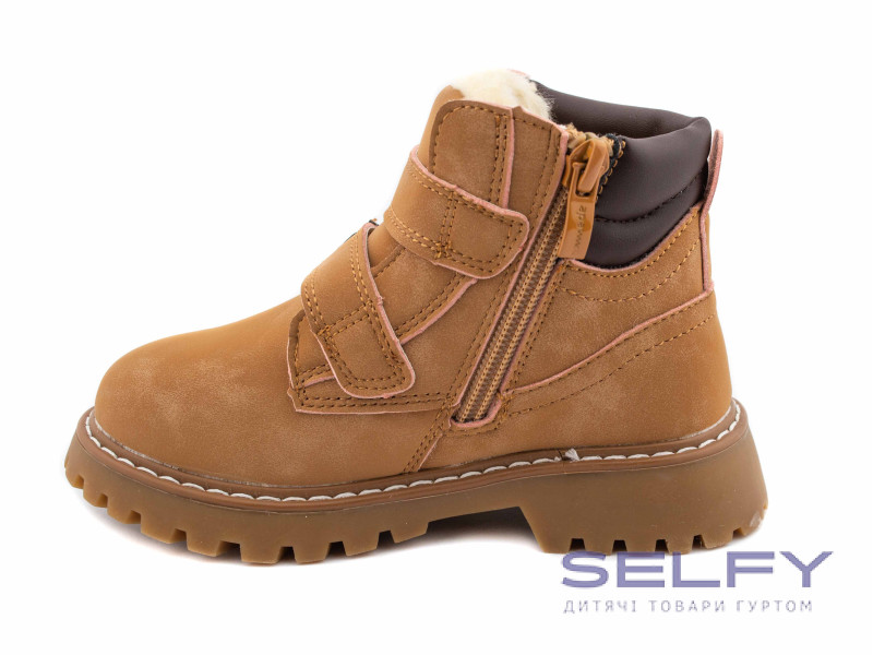 Черевики зимові Apawwa TD315 camel 32-37, Фото 3