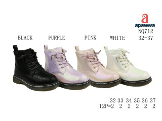 Черевики дитячі Apawwa NQ712 pink 32-37