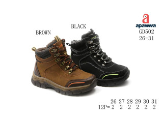 Ботинки детские Apawwa GD502 brown 26-31
