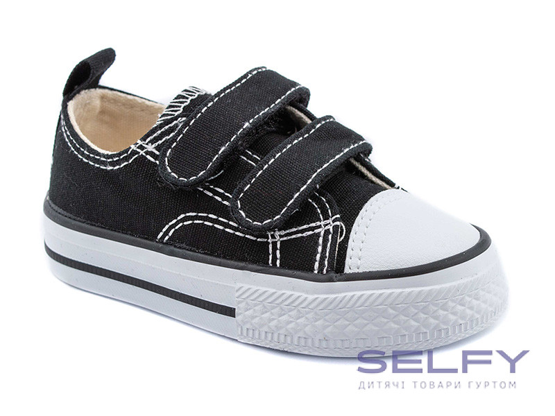 Кеды детские Apawwa RC09P black 32-37, Фото 1