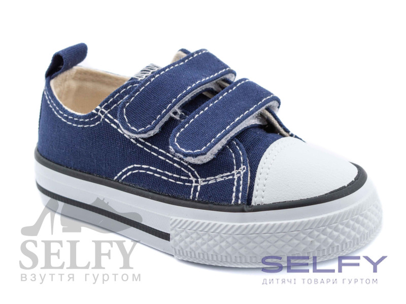 Кеди дитячі Apawwa RC09P navy 32-37, Фото 1