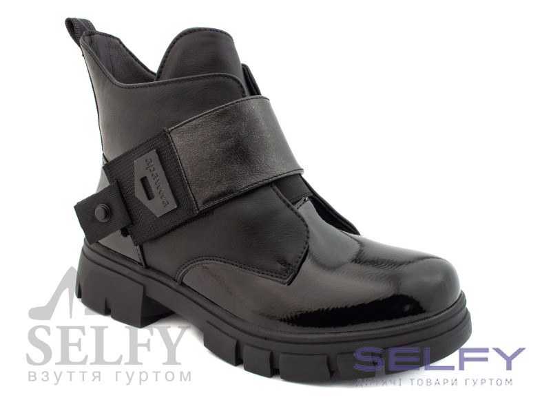 Черевики дитячі Apawwa GQ431 black 26-31, Фото 1