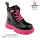 Ботинки детские Apawwa NQ421 black-fuchsia 26-31