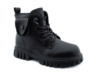 Ботинки детские Apawwa NQ424 black 32-37