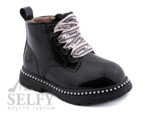 Черевики дитячі Apawwa NQ428 black 26-31