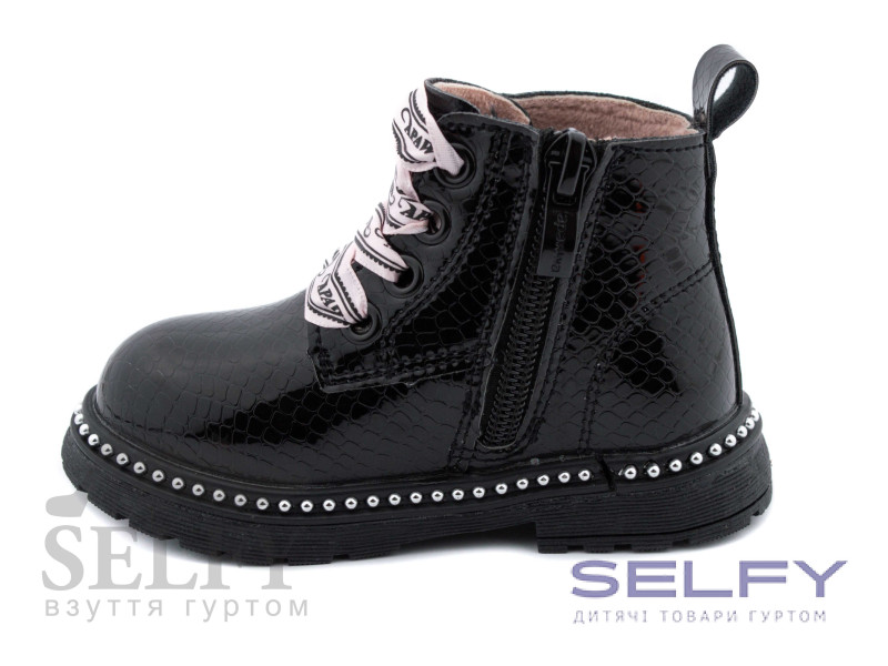 Черевики дитячі Apawwa NQ428 black 26-31, Фото 3